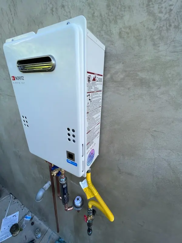 Tankless water heater installation for Pleasant Plains homes